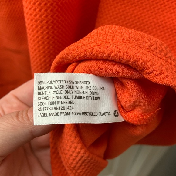 Target XHILARATION coral color ruffle dress XXL - Picture 4 of 5